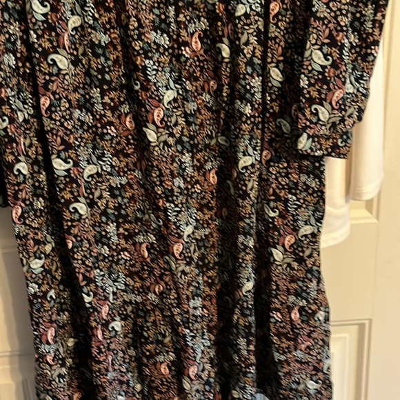 J Jill Button front dress with long sleeves and side pockets - Picture 6 of 7